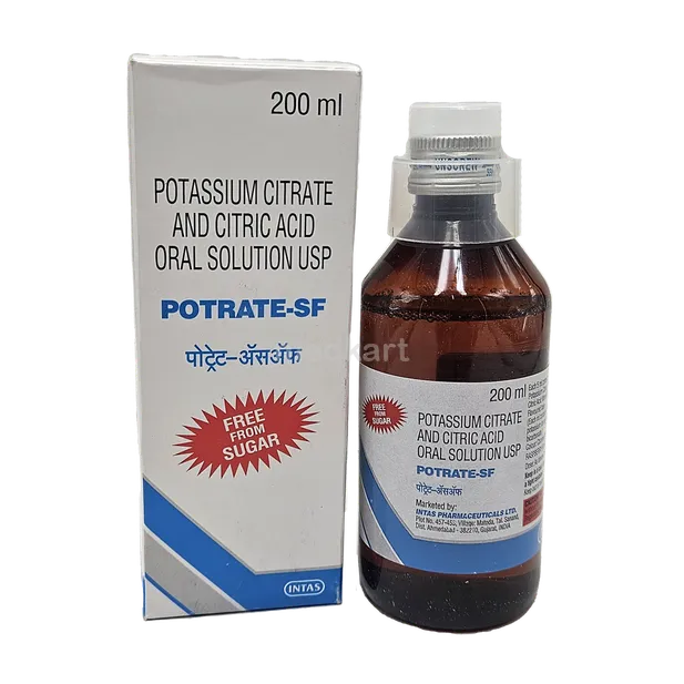 POTRATE SF SYRUP 200 ML
