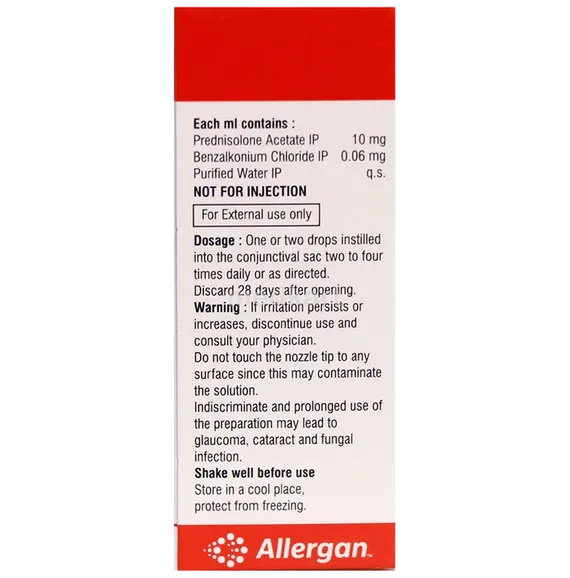 Beta Pred Buy Pred Forte Ophthalmic Suspension 10 Ml | Medkart