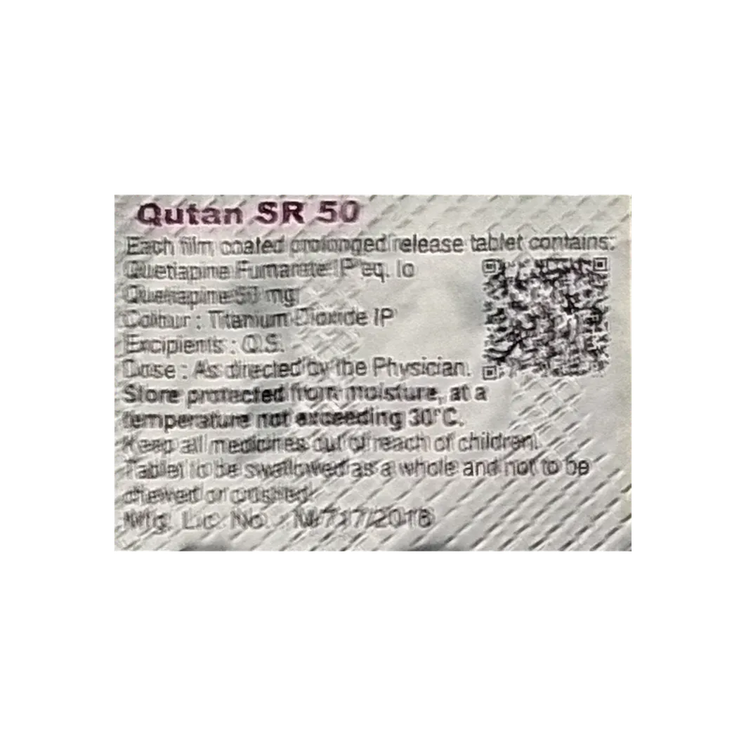 QUTAN SR 50MG TABLET 10'S