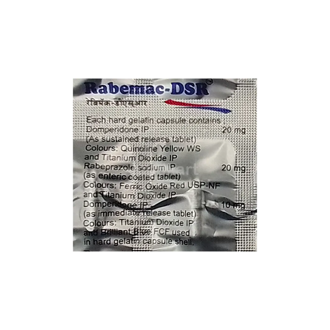 RABEMAC DSR CAPSULE 10'S
