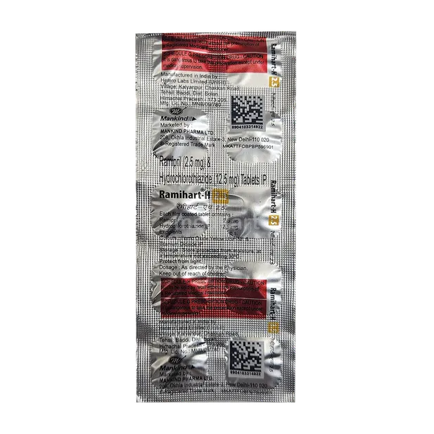 RAMIHART H 2.5MG TABLET 10'S
