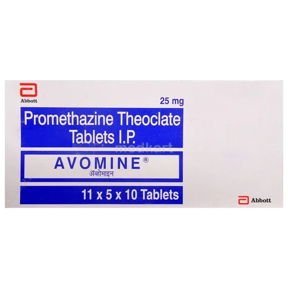 Avomine Tablet 10's – Uses, Price | In-Store Only | Medkart