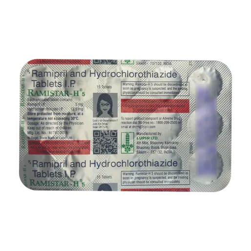 RAMISTAR H 5MG CAPSULE 15'S
