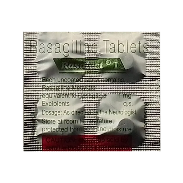 RASALECT 1MG TABLET 10'S