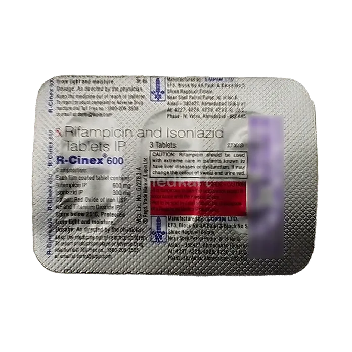 RCINEX 600MG CAPSULE 3'S