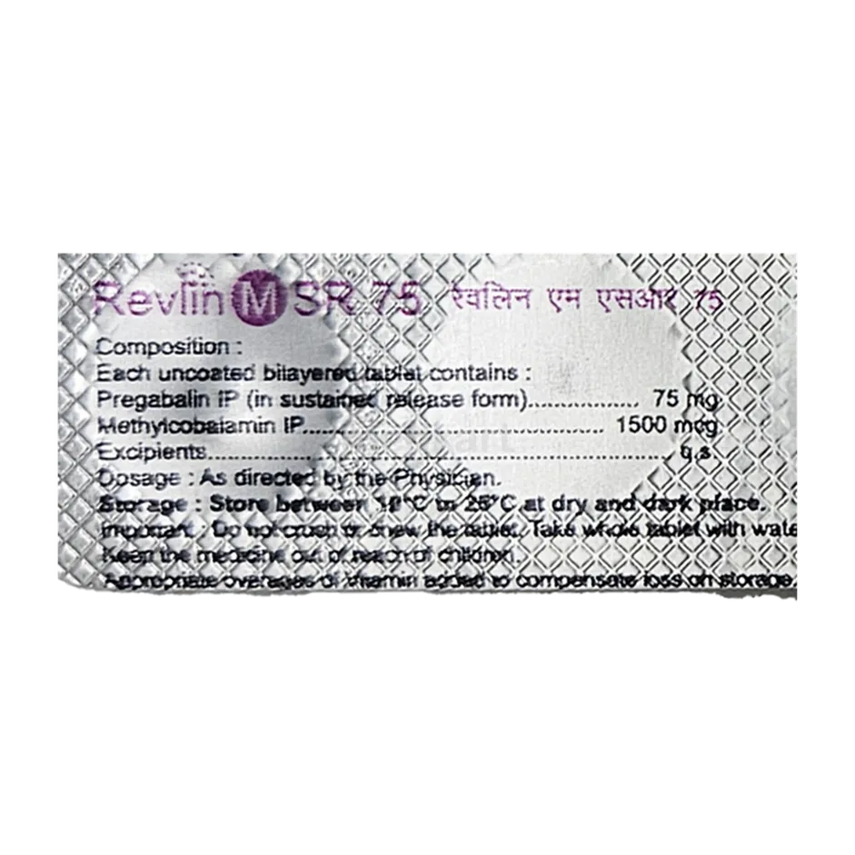 REVLIN M SR 75MG TABLET 10'S