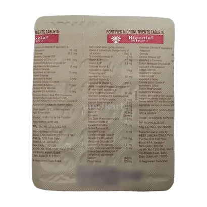 RICONIA LP TABLET 15'S