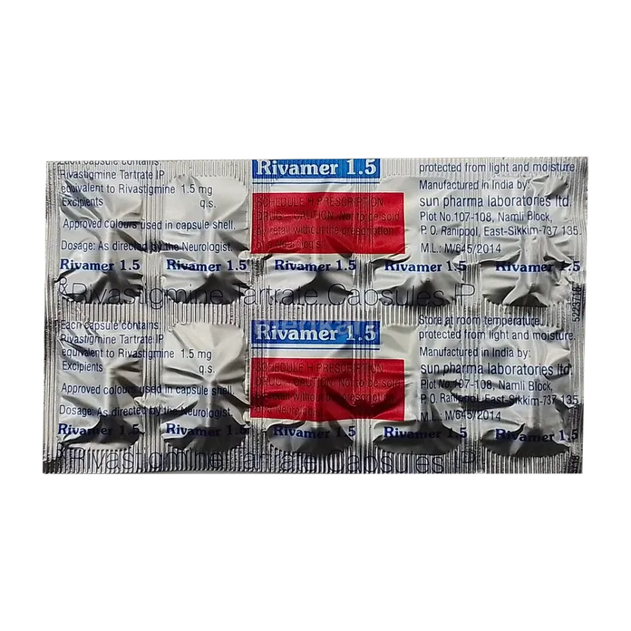 RIVAMER 1.5MG CAPSULE 10'S