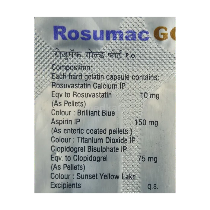 Buy ROSUMAC GOLD FORTE 10 Online at Medkart