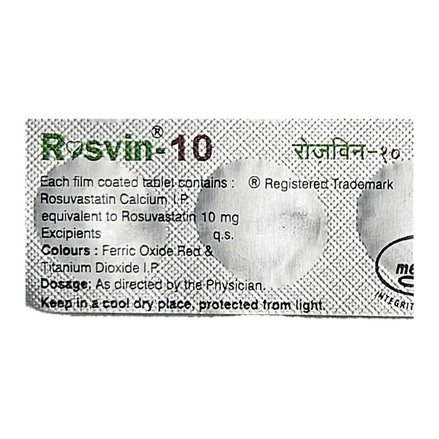 ROSVIN 10MG TABLET 10'S