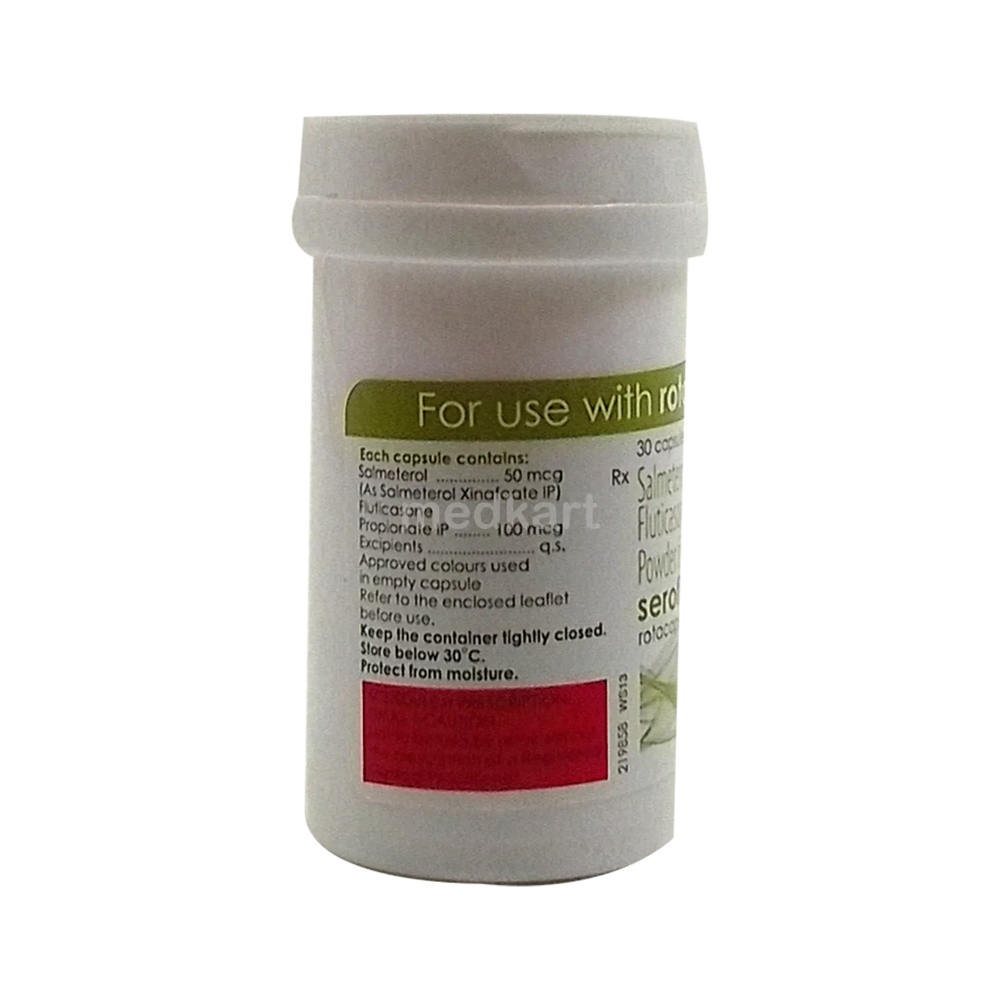 SEROFLO 100MCG ROTACAP 30'S