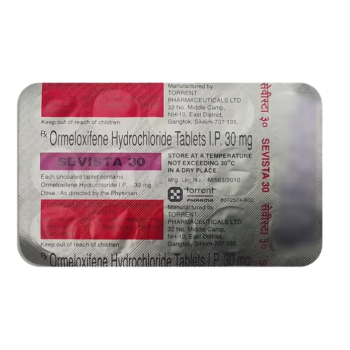 SEVISTA 30MG TABLET 15'S