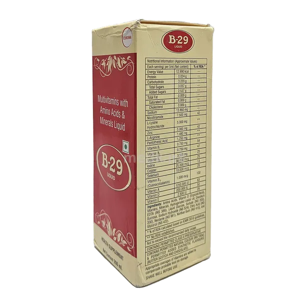 B 29 SYRUP 200 ML