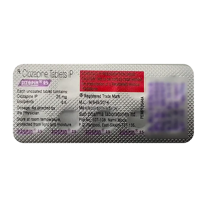 SIZOPIN 25MG TABLET 10'S