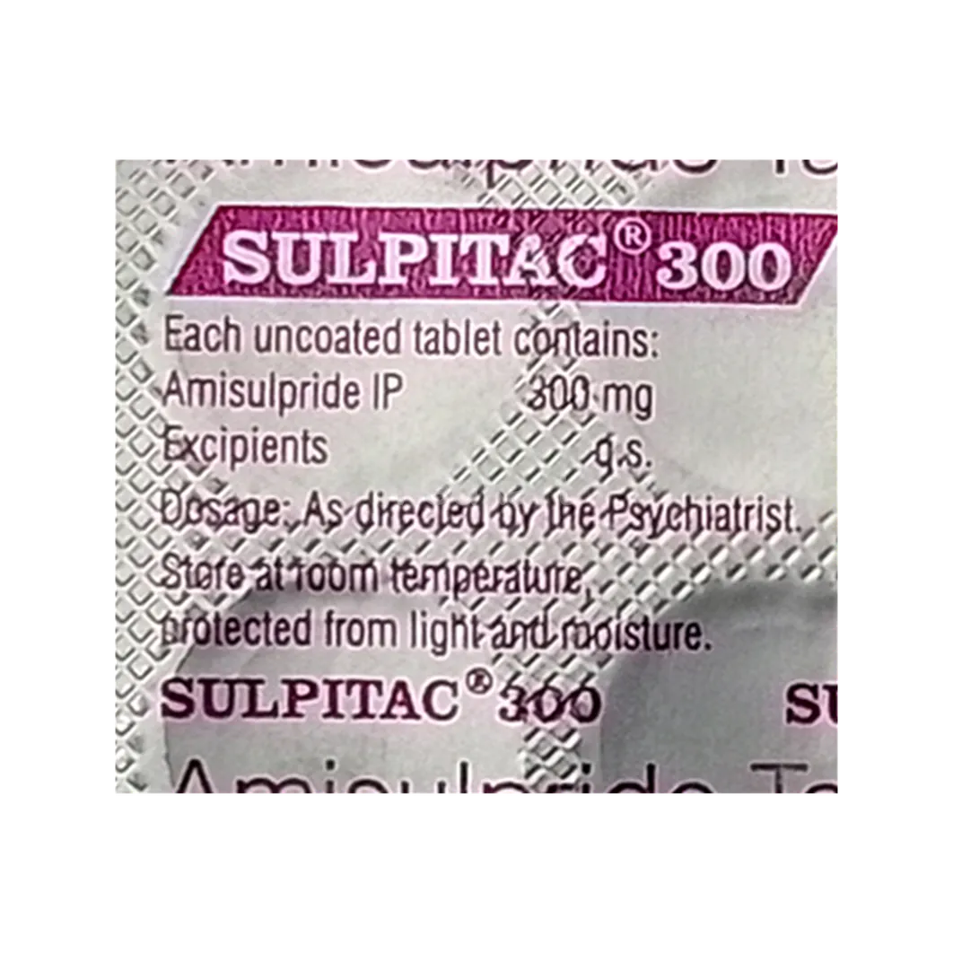 SULPITAC 300MG TABLET 10'S