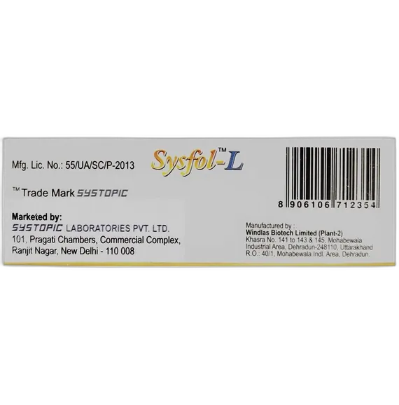 Buy Sysfol Tablet 30S Online at Best Price | Medkart