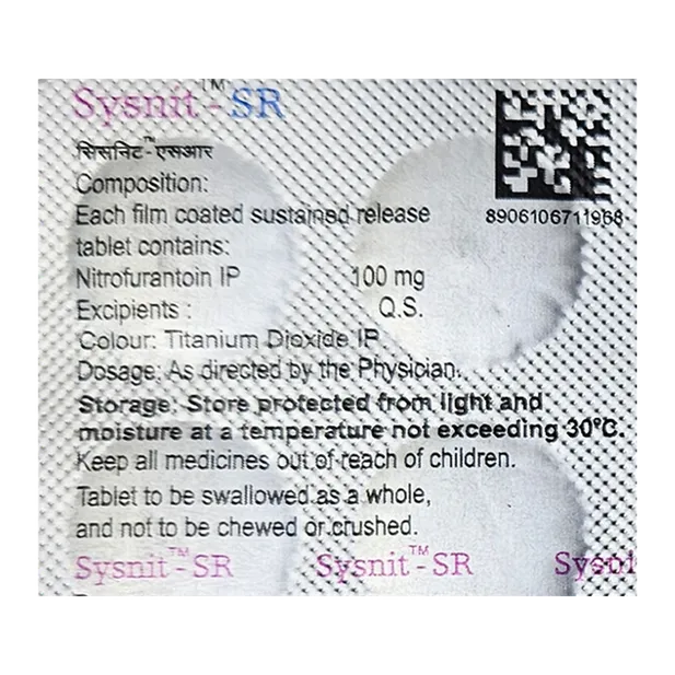 SYSNIT SR 100MG TABLET 15'S