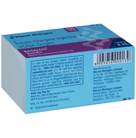 Basalog Vial 3 ML – Composition, Price & Details | Medkart