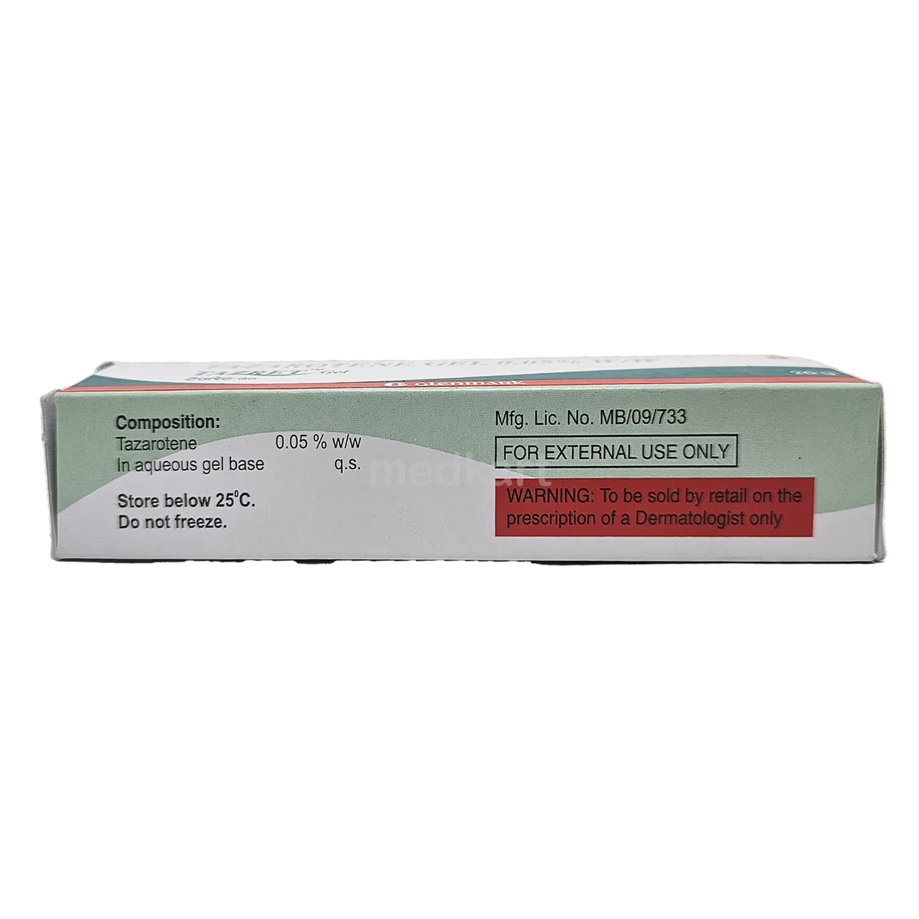 TAZRET GEL 20 GM