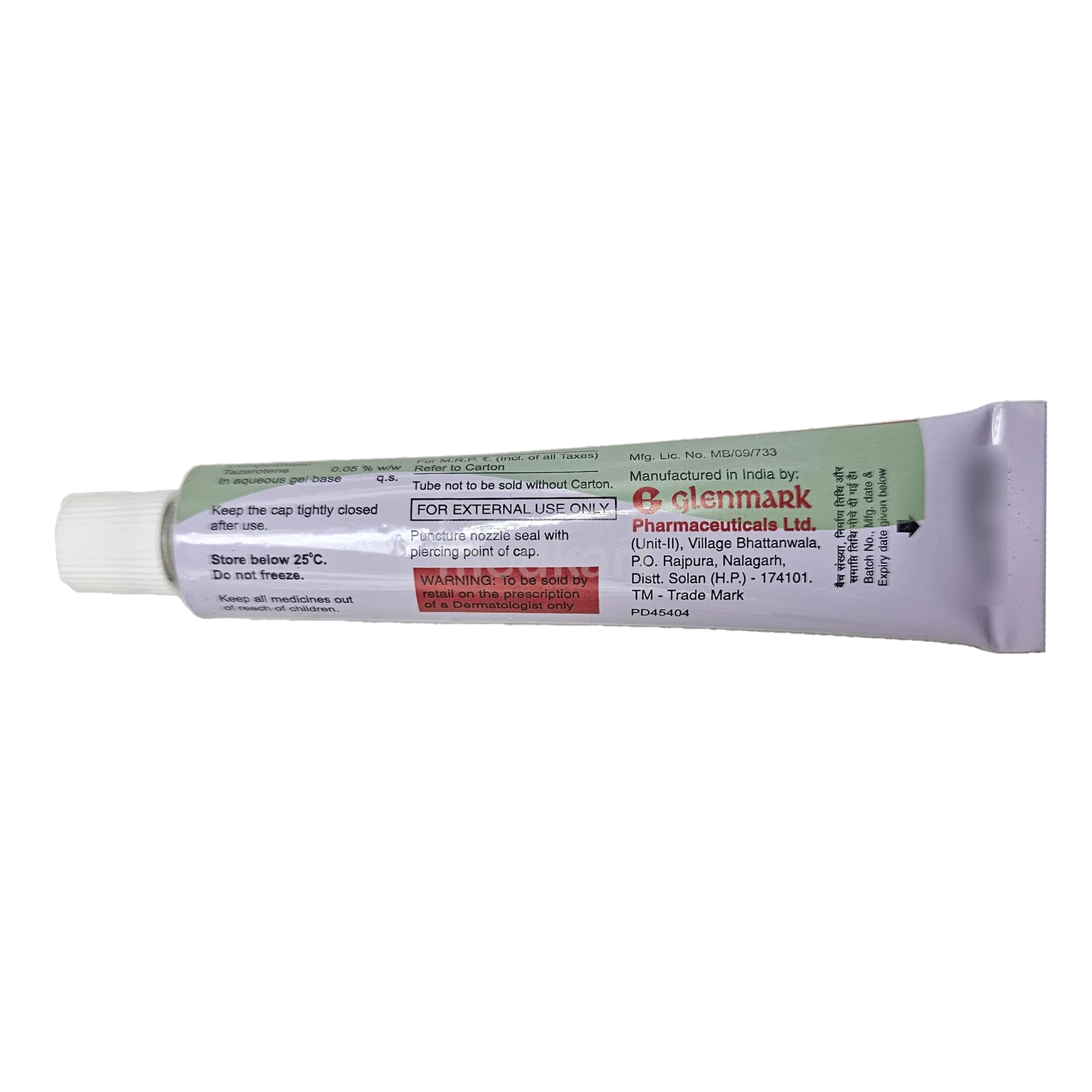 TAZRET GEL 20 GM