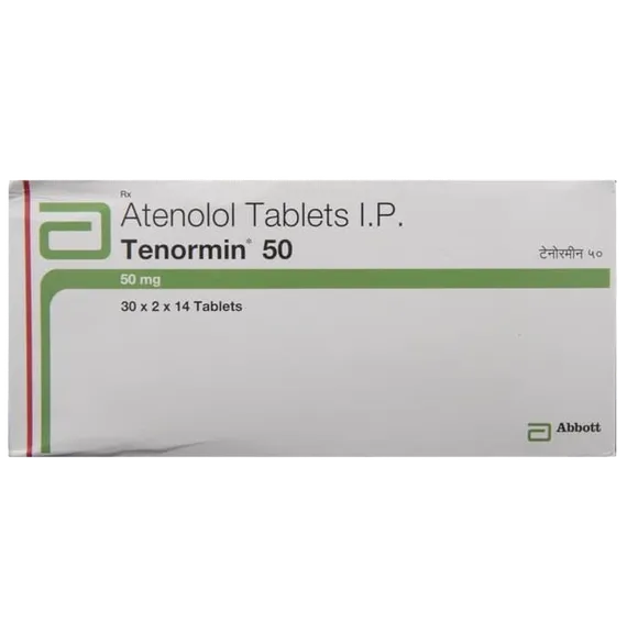 TENORMIN 50MG TABLET 14'S Price, Uses, Side Effects & Substitutes | Medkart