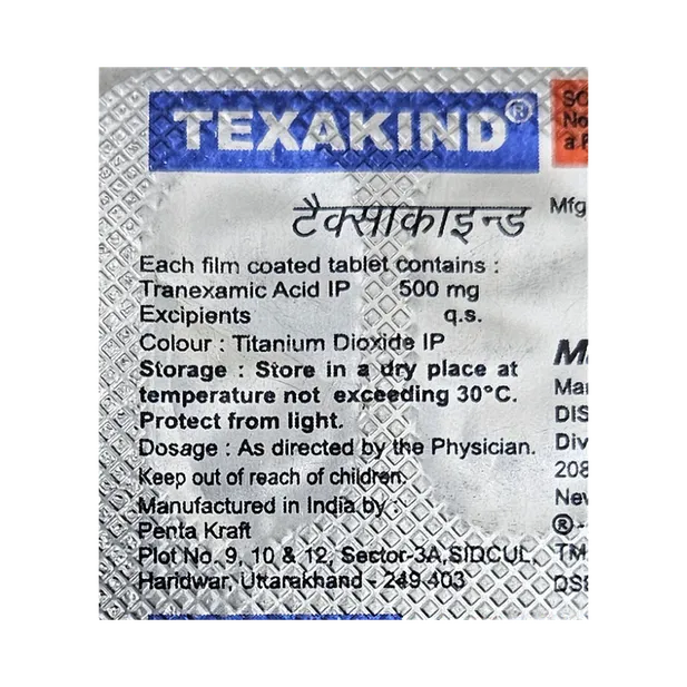 TEXAKIND 500MG TABLET 10'S
