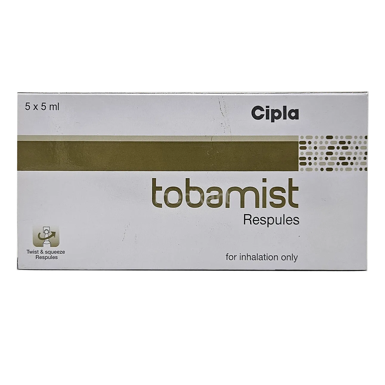 TOBAMIST 300MG RESPULES 5X5 ML