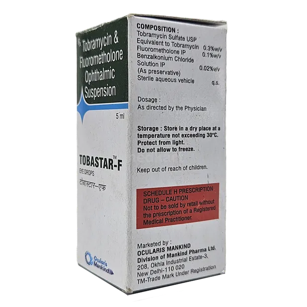 TOBASTAR F EYE DROPS 5 ML