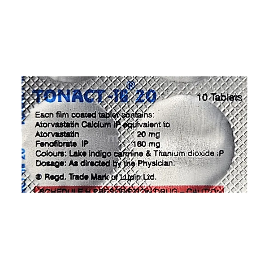 TONACT TG 20MG TABLET 10'S