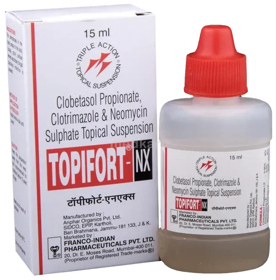 Topicort Generic Name Topifort Nx Topical Suspension 15 ML – Price | Medkart