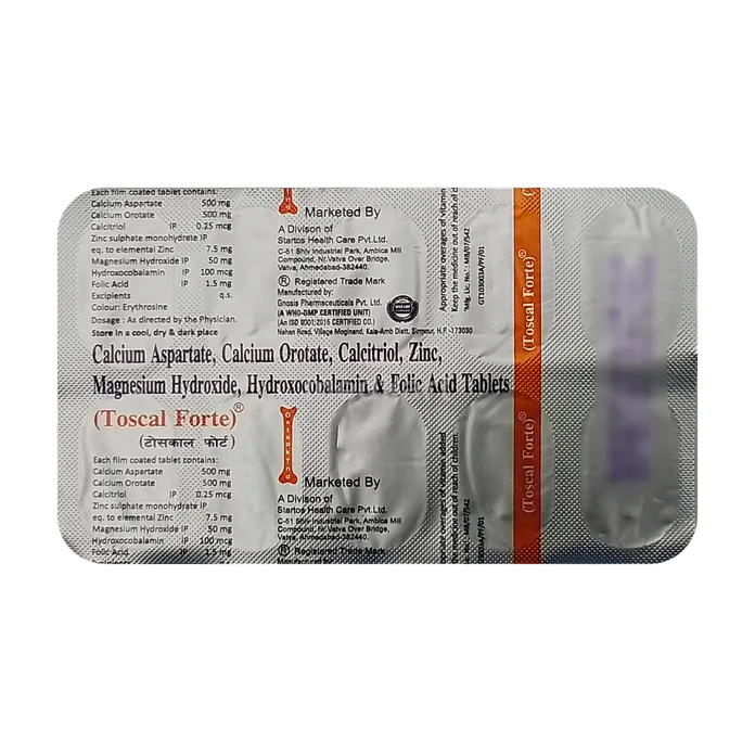 TOSCAL FORTE TABLET 10'S