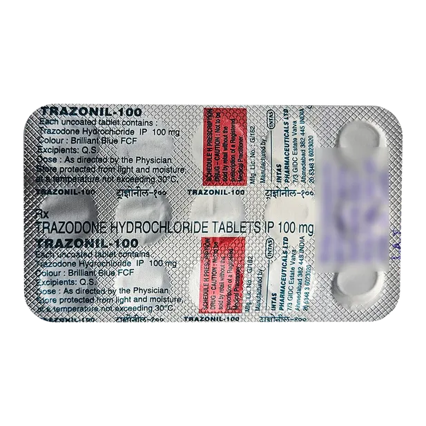 TRAZONIL 100MG TABLET 10'S
