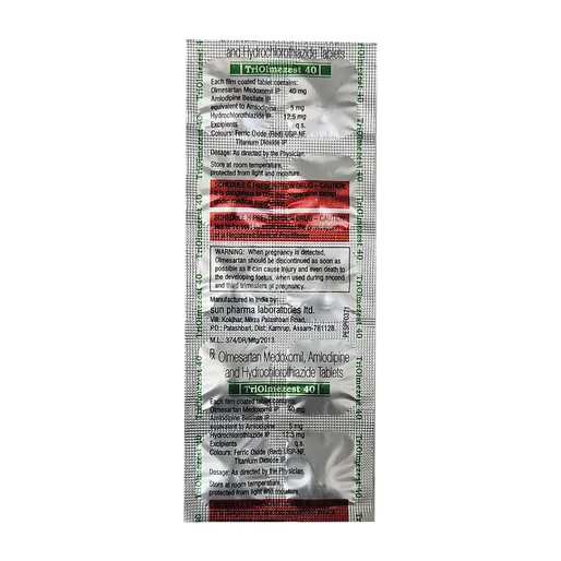 TRIOLMEZEST 40MG TABLET 10'S