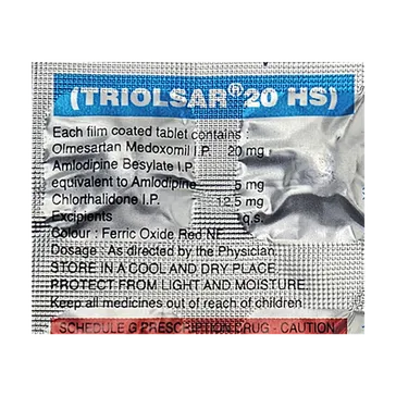 TRIOLSAR 20 HS TABLET 10'S