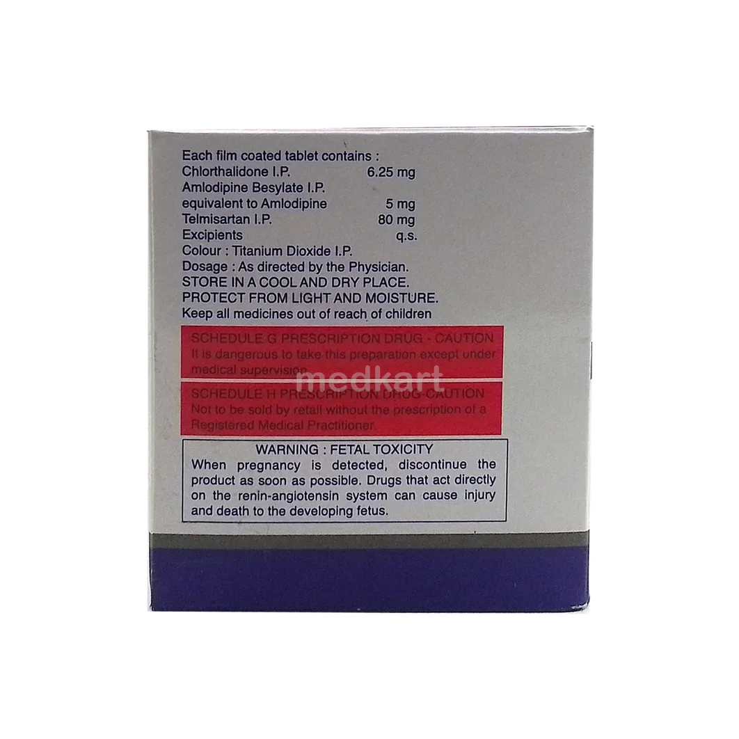 TRITELSAR 80MG TABLET 10'S