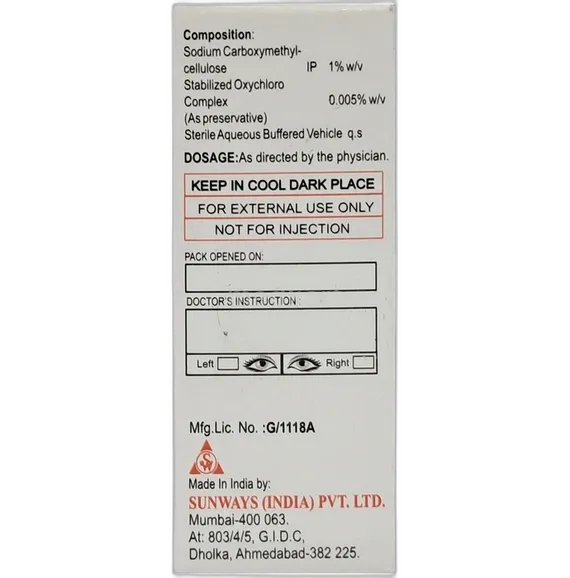 ULTRA GEL EYE DROPS 10 ML Price, Uses, Side Effects & Substitutes | Medkart