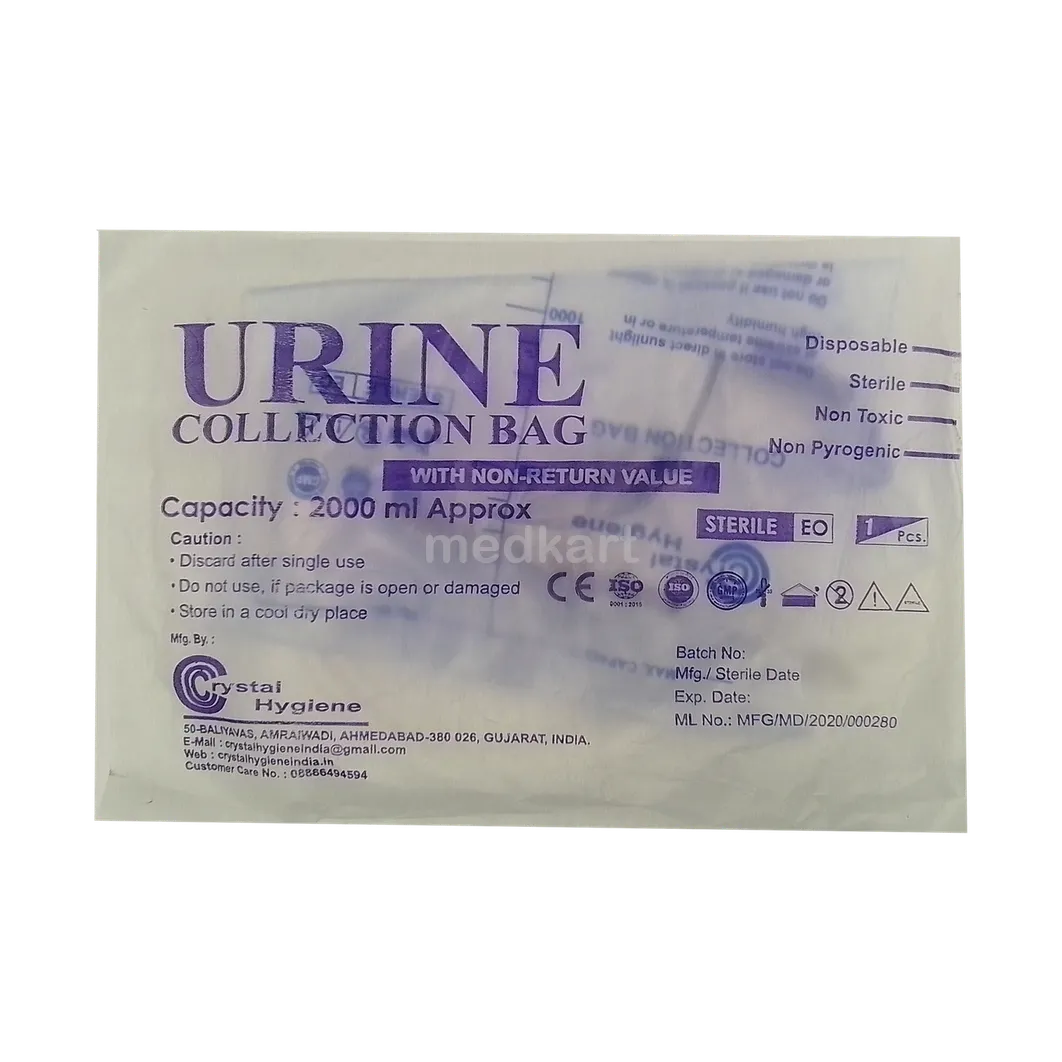 URINE BAG 1 PCS