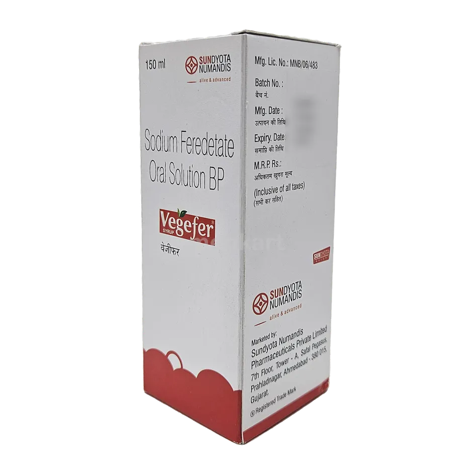VEGEFER SYRUP 150 ML