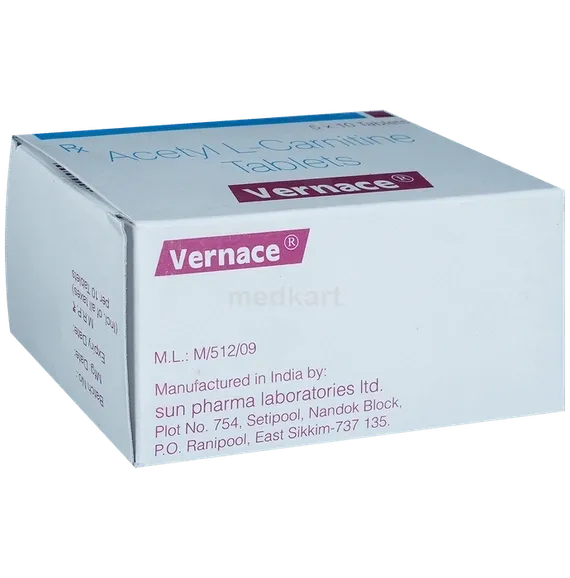 vernace acetyl l carnitine tablets Tablet 10'S Vernace Acetyl L Carnitine Tablet,