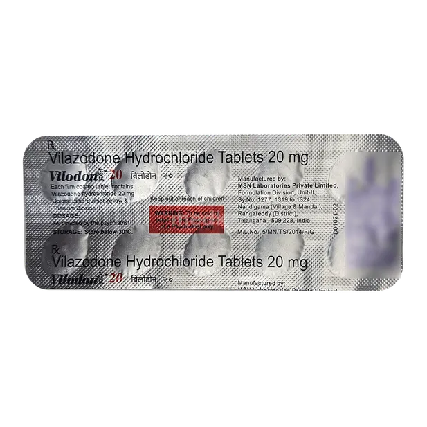 VILODON 20MG TABLET 10'S