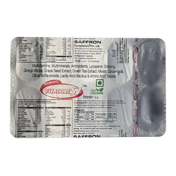 VITACORE 57 TABLET 10'S