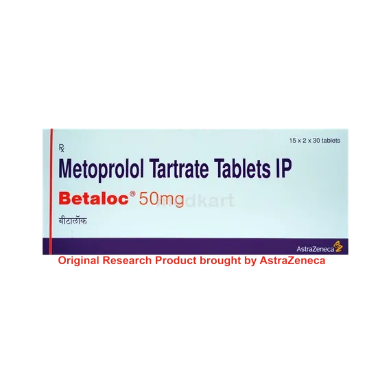 BETALOC 50MG TABLET 30'S Price, Uses, Side Effects & Substitutes | Medkart