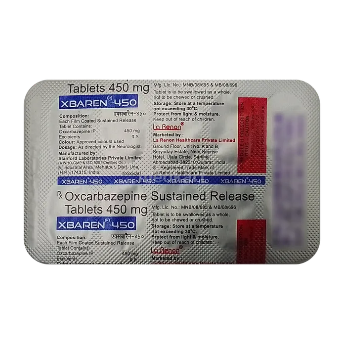 XBAREN 450MG TABLET 10'S