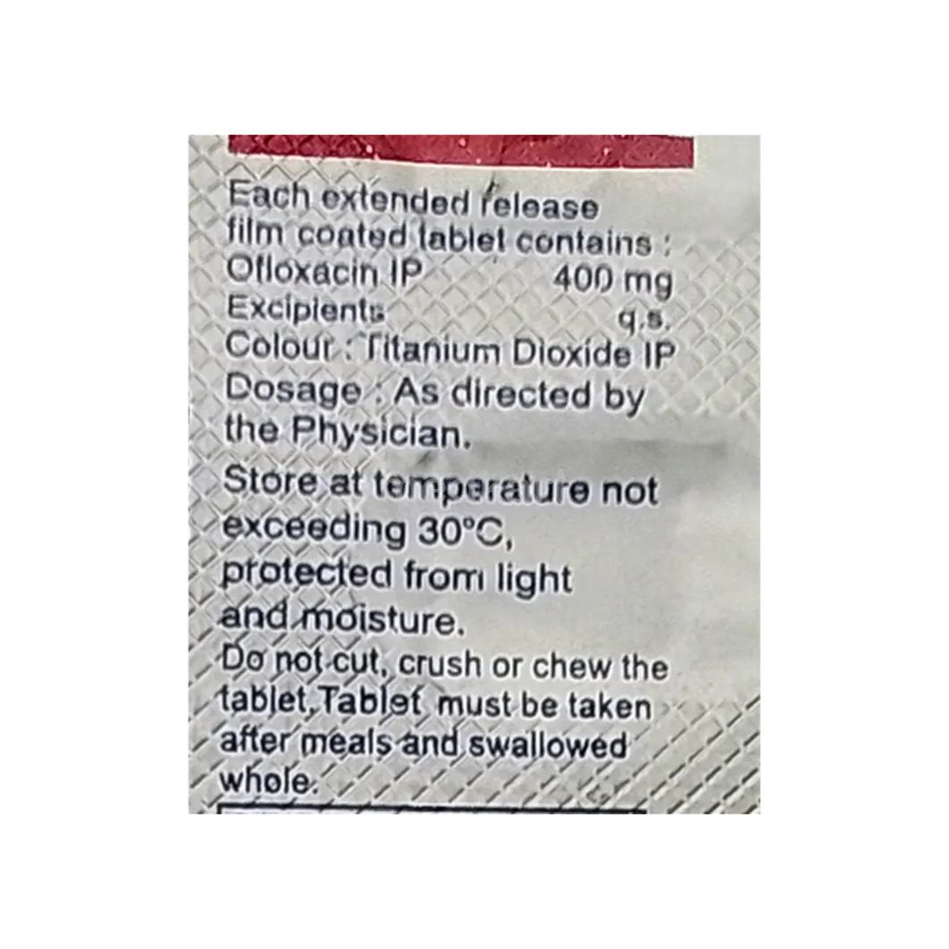 ZANOCIN OD 400MG TABLET 5'S