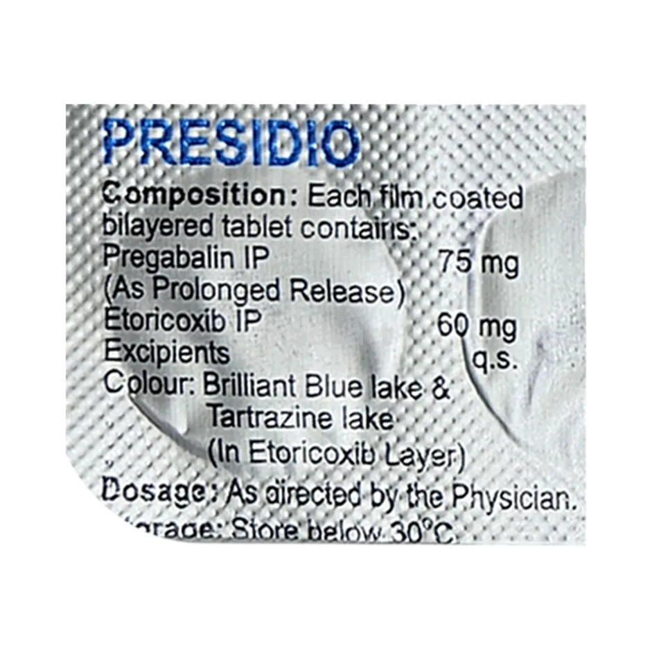 PRESIDIO TABLET 10'S