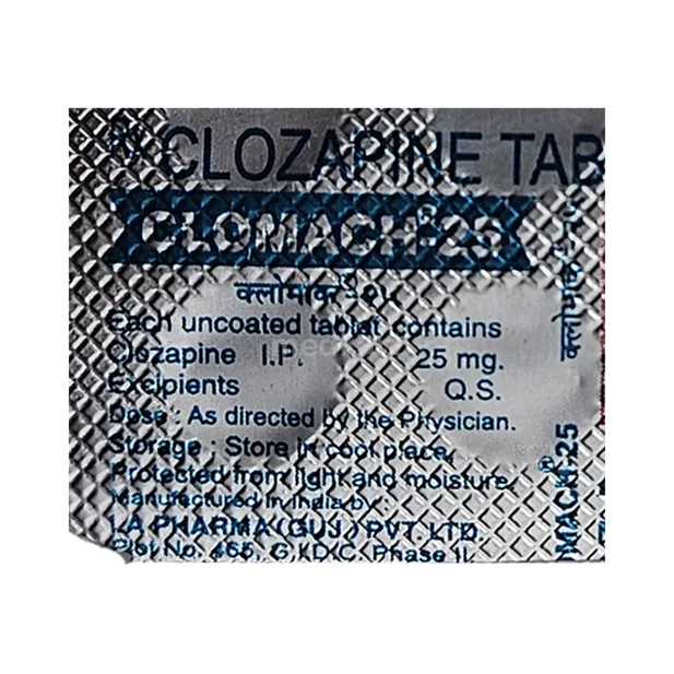 CLOMACH 25MG TABLET 10'S