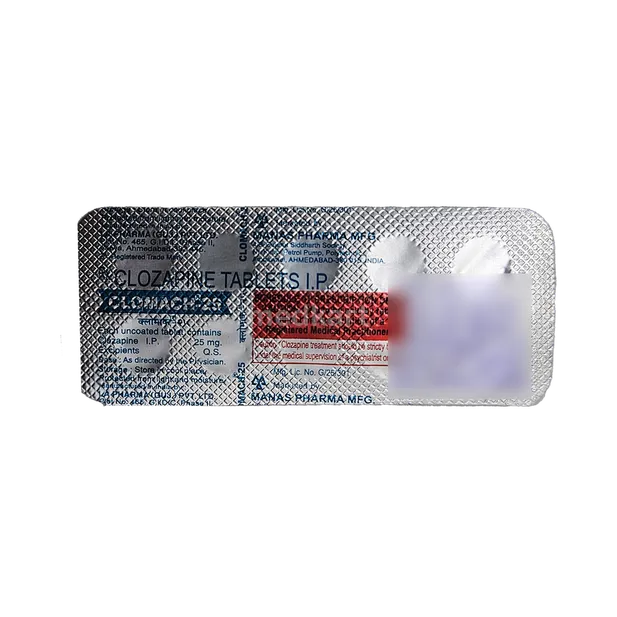 CLOMACH 25MG TABLET 10'S