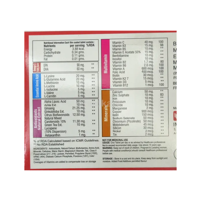 COVITAL TABLET 10'S