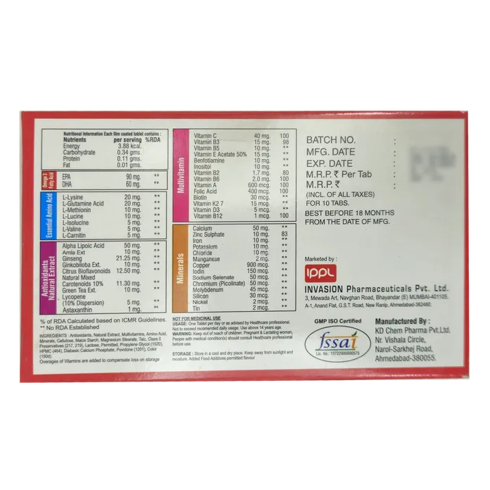 COVITAL TABLET 10'S