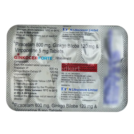 GINKOCER FORTE TABLET 10'S